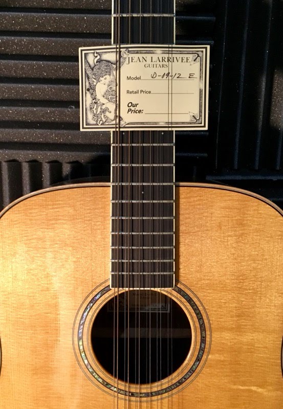 2005 Custom Larrivée 12 string D-09-12E, Rosewood, Acoustic/Electric, USA Made
