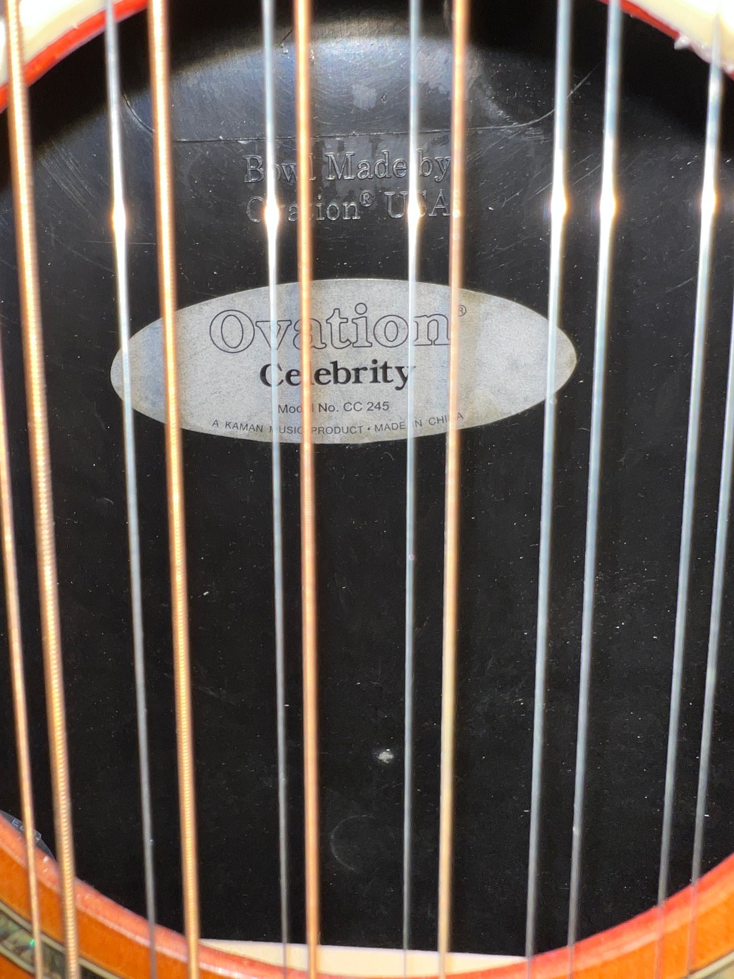 Ovation Celebrity 12 string CC245
