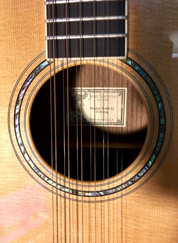 2005 Custom Larrivée 12 string D-09-12E, Rosewood, Acoustic/Electric, USA Made